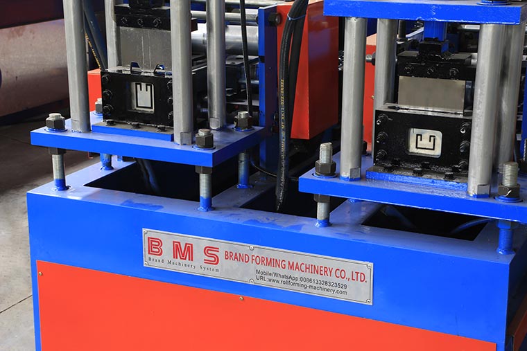 Dual Door Rail Roll Forming Machine Dual Door Rail Roll Forming Machine