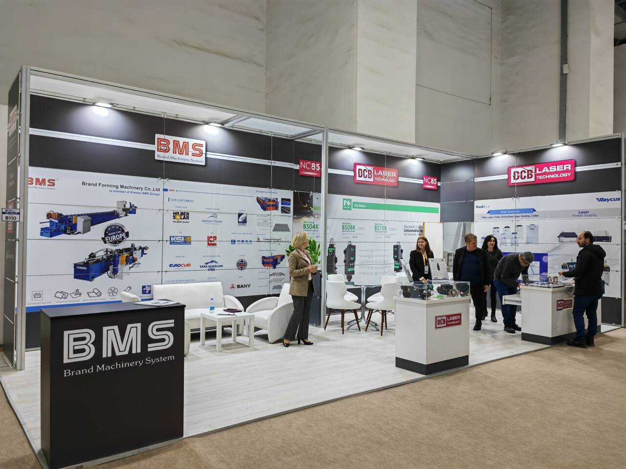 BMS participou da Maior Expo Turca de Tecnologias de Produção Industrial IMATECH 2024